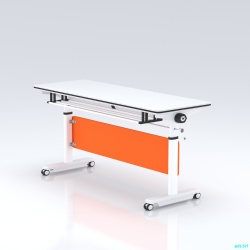 Manual height-adjustable desk